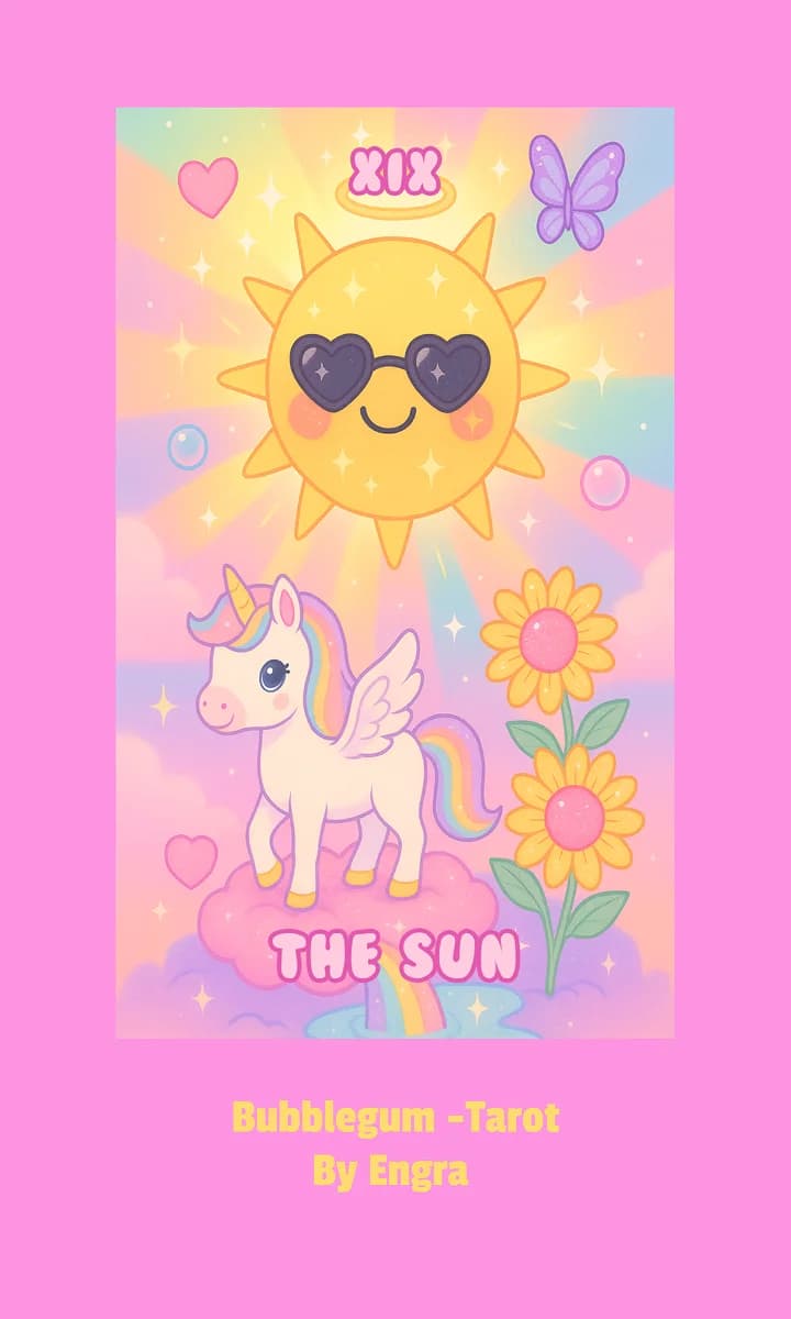 Bubblegum -Tarot deck box