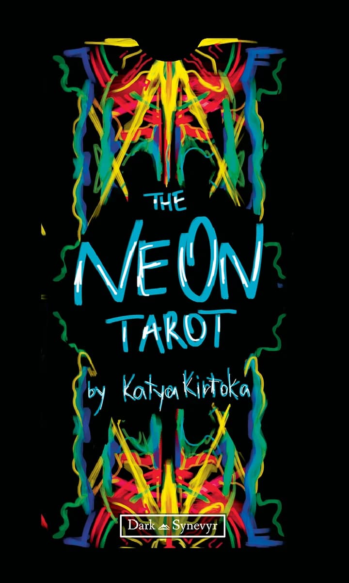 Neon Tarot deck box