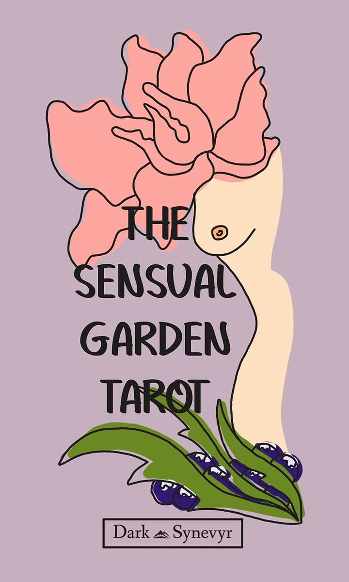 Sensual Garden tarot deck box